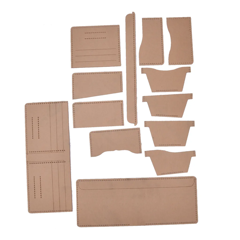 Gabarit en Cuir Acrylique Durable - Modèle de Découpe Rigide de 2mm