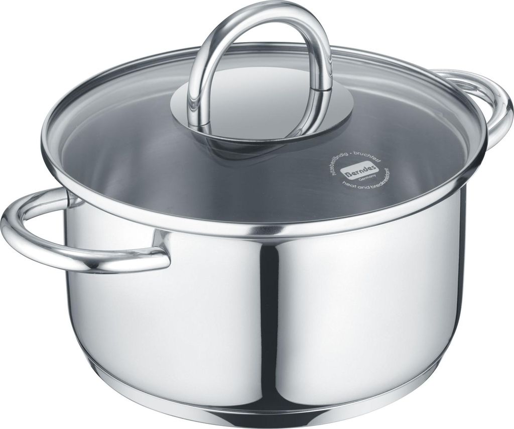 Berndes Kochtopf b.mini Ø12 cm mit Deckel Edelstahl Produktbild 