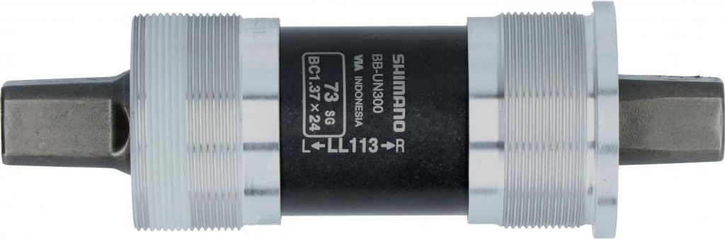 Shimano Innenlager BB-UN300 4-kant BSA, Tretlager, Grau