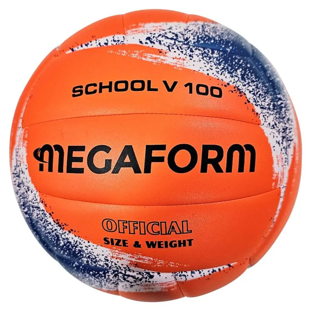Ballon de volley idéal pour club et école Megaform Silver V100 TPU