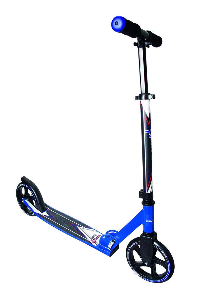 Skids Control Scooter vouwstep 200mm Junior Fußbremse Schwarz/Blau 