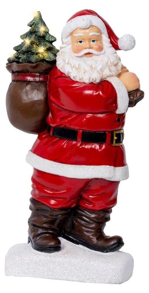Figurine du Père Noël et LED CHRISTMAS Image du produit 