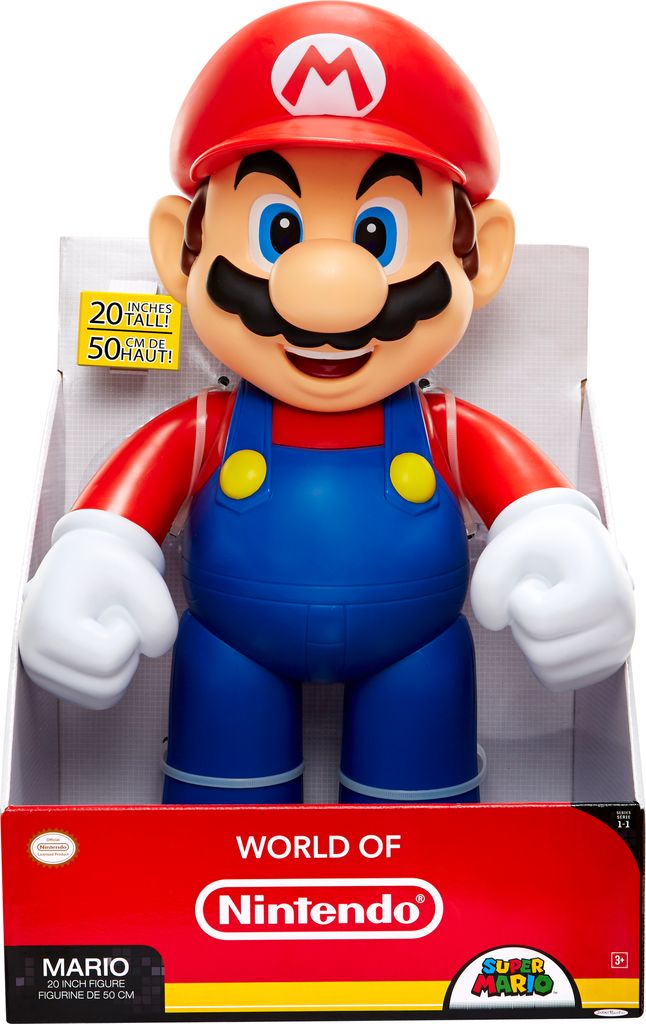 Nintendo Super Mario - Duża figurka do zabawy - 40 cm Zdjęcie produktu 