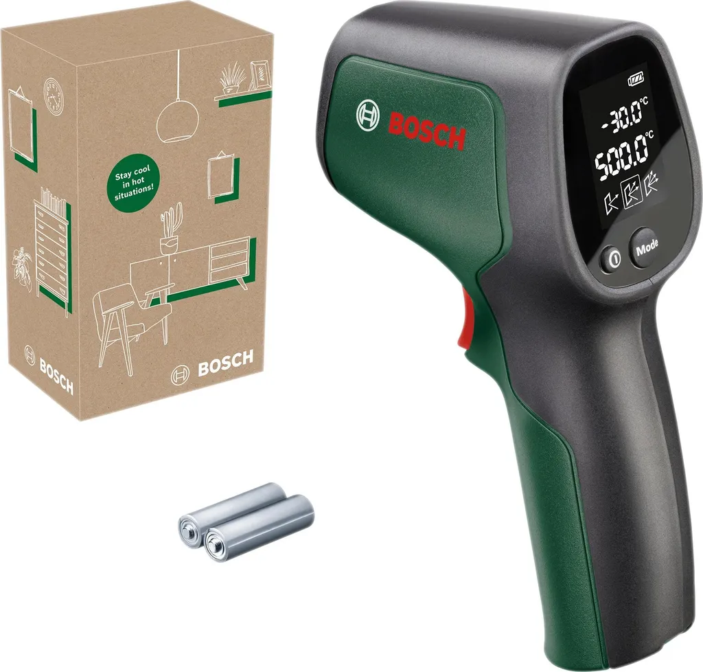 Recensione Bosch UniversalTemp 06036831Z0: Precisione Laser -30°C/500°C