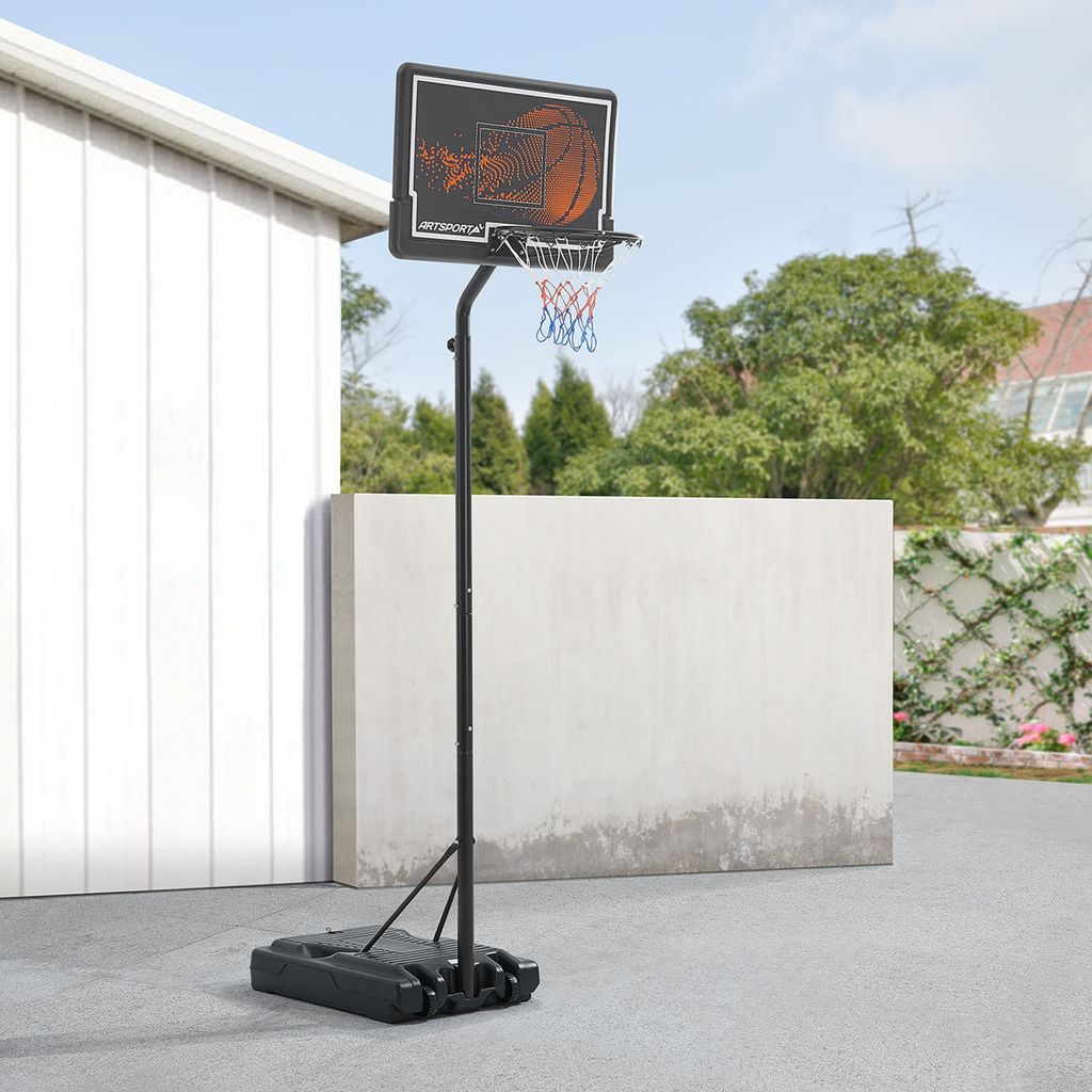 ArtSport Outdoor Basketballkorb mit Ständer & Rollen – Produktbild 15