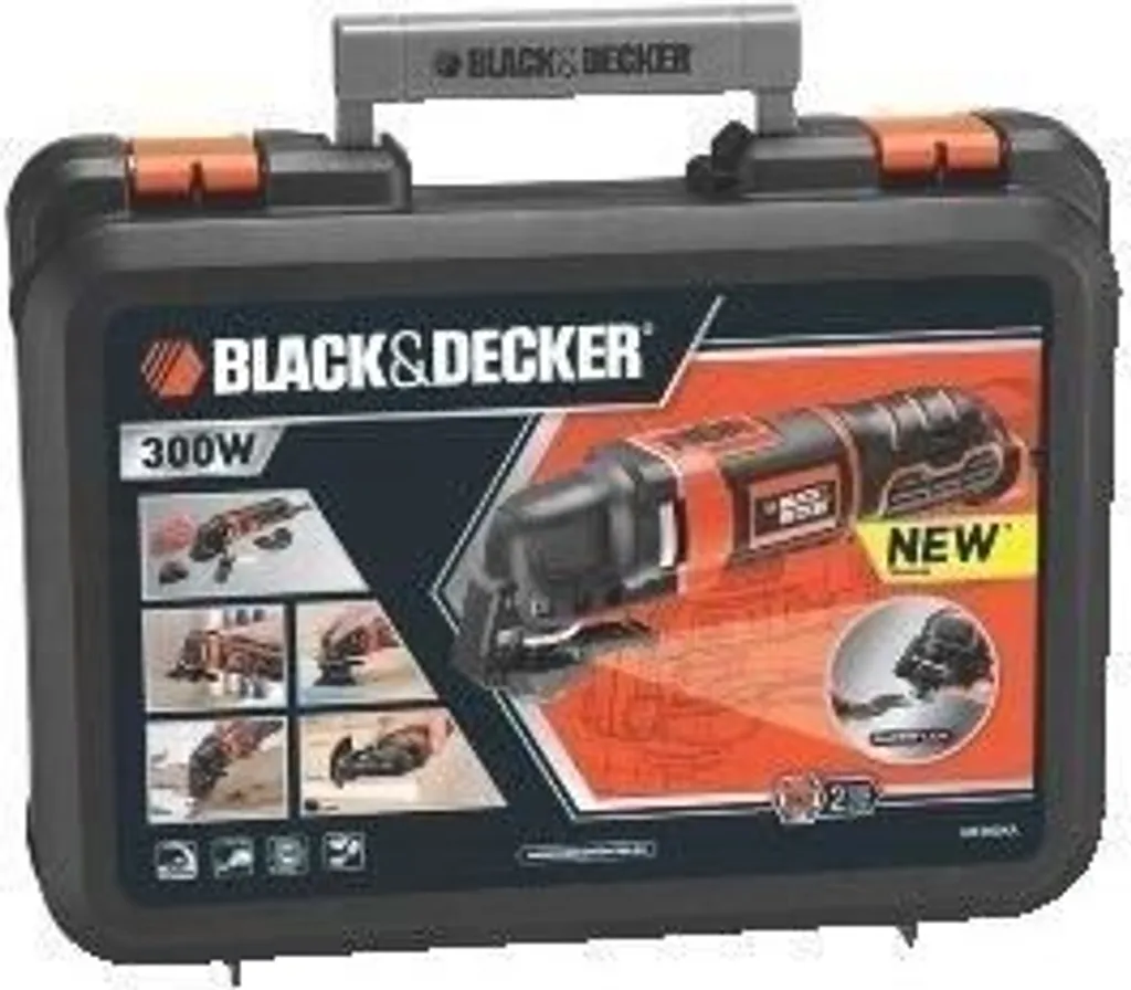 Acquista Black & Decker MT300KA-QS - Multiutensile 300W con Valigetta - 23