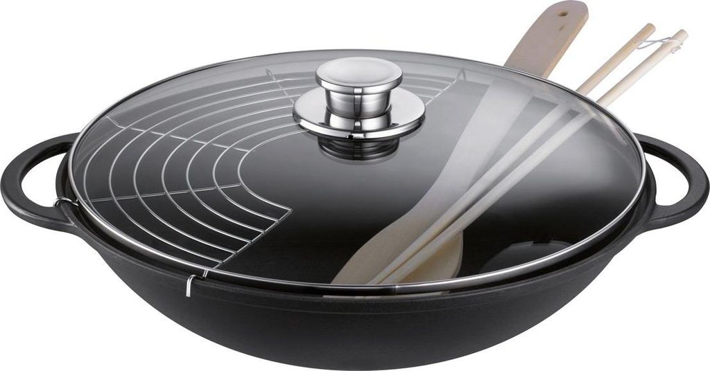 Schulte-Ufer Rustika WOK 1662-36 Wokpfanne, 36 cm max. Produktbild 