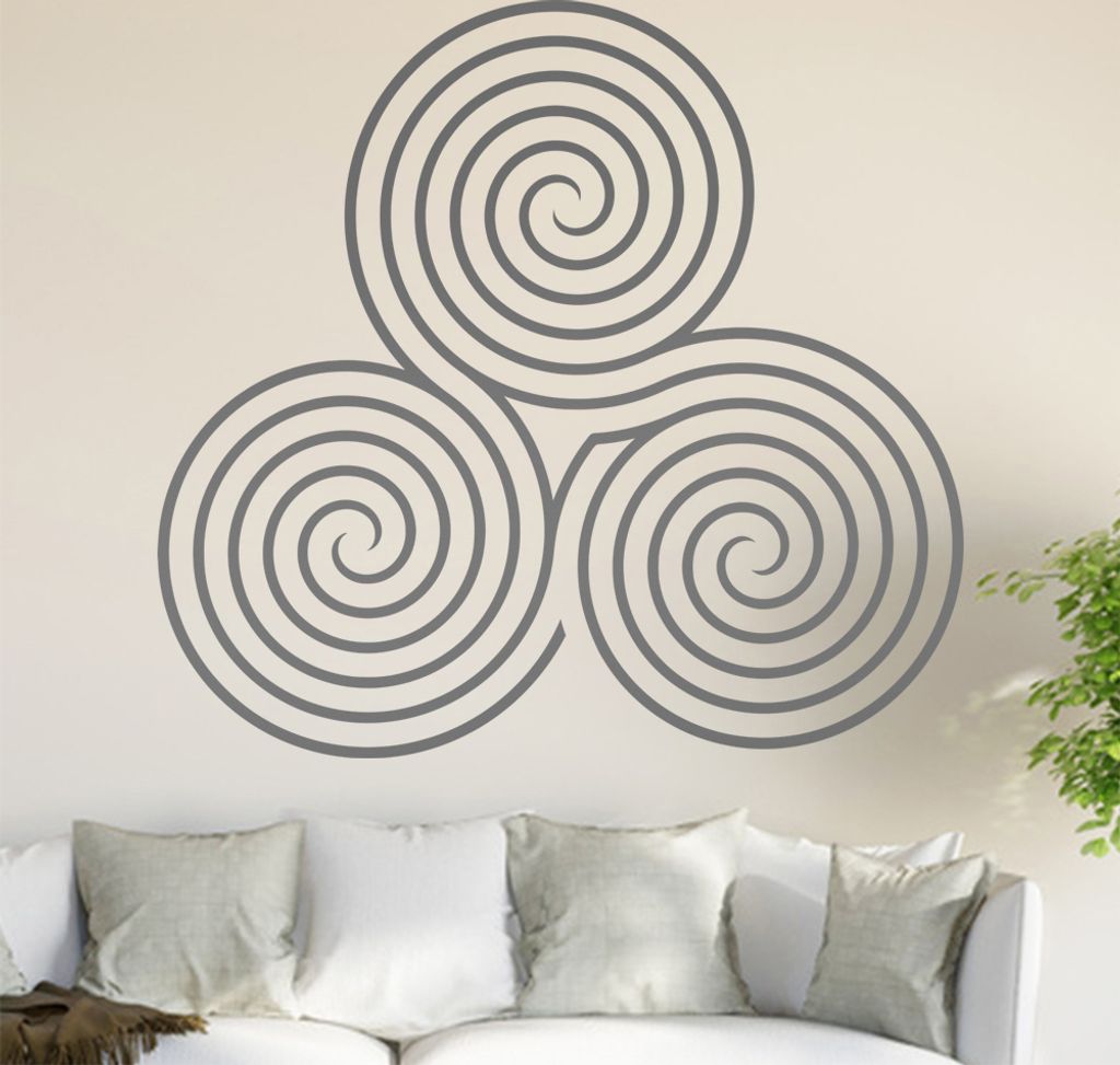 Irrgarten III Wandtattoo in 6 Größen - Wandaufkleber Wall Sticker - Dekoration, Küche, Wohnzimmer, Schlafzimmer, Badezimmer