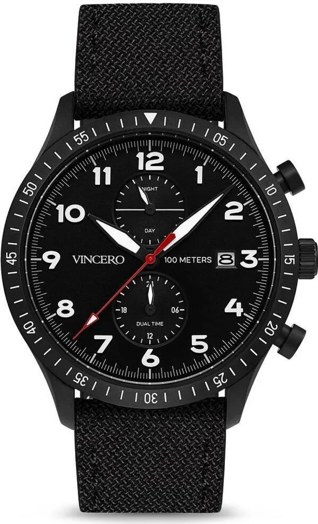 Montre Vincero Altitude Noir Mat : Finie la Peur des Rayures au Poignet