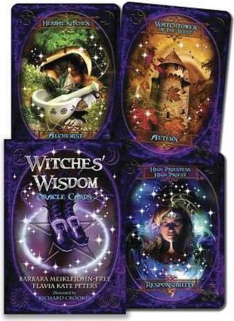 Witches' Wisdom Oracle Cards