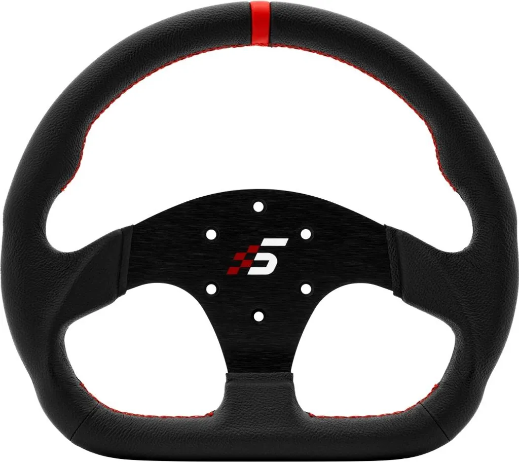 Volant de simulation Simagic P-325D en cuir pour châssis dynamique