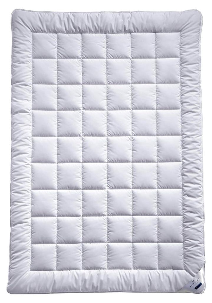 Bettdecke Kairo - Ganzjahresdecke – 135 x 200 cm – Decke mit 60 % Kamelhaar und 40 % Wolle, Weiß