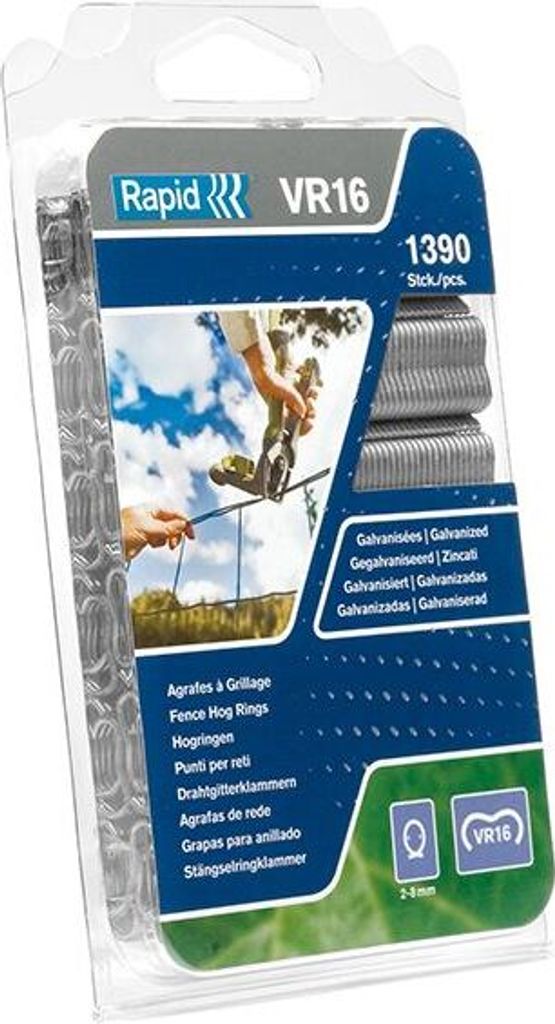 Rapid Ringklammern - Passend für: Rapid Zaunzange F222 & F20, Grün, 1.100 Stk. online kaufen bei Rapid Ringklammern - Passend für: Rapid Zaunzange F222 & F20, Grün, 1.100 Stk. online kaufen bei