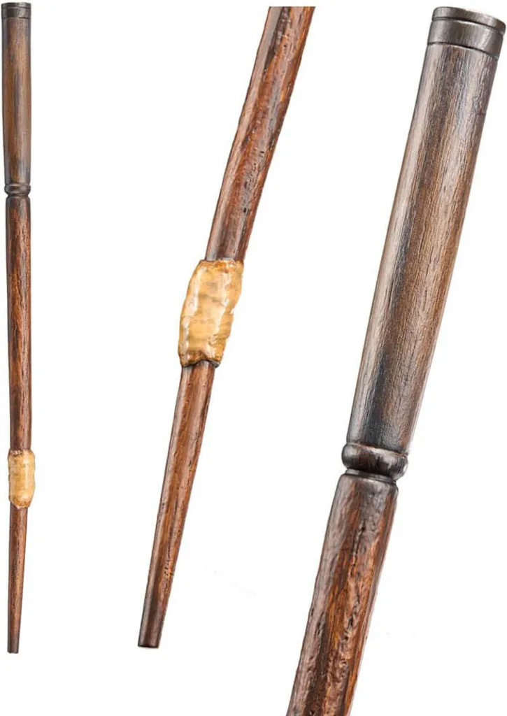 Replique Baguette Ron Weasley Ollivanders avec Étui Vert - 33 cm - 5