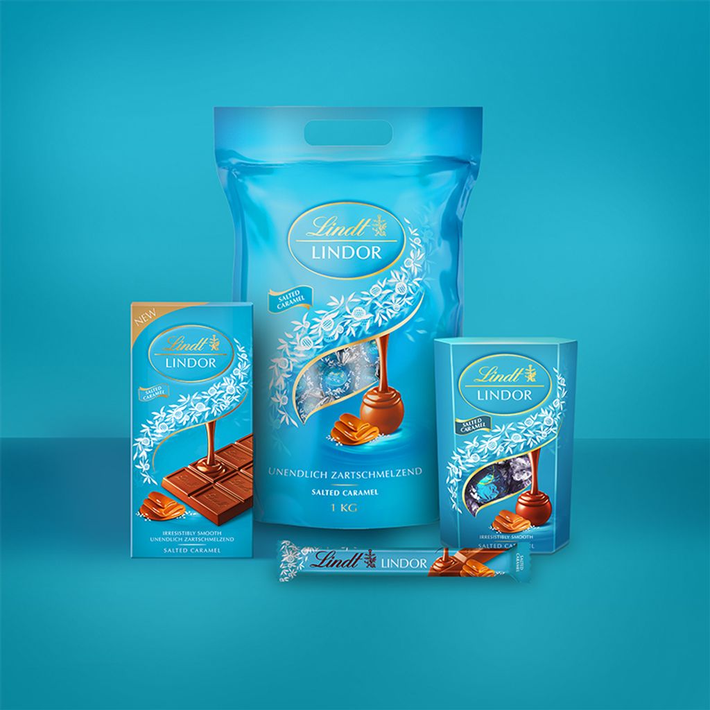 LINDOR praliny solony karmel 200g Zdjęcie produktu 7