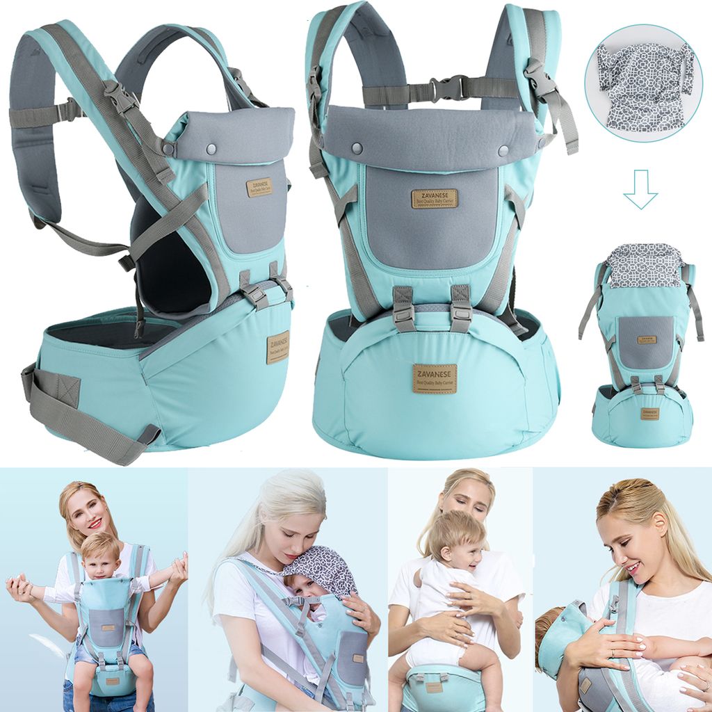 Ergonomische-Babytrage-Kindertrage-Bauchtrage-Rueckentrage-Newborn-Baby-Carrier 