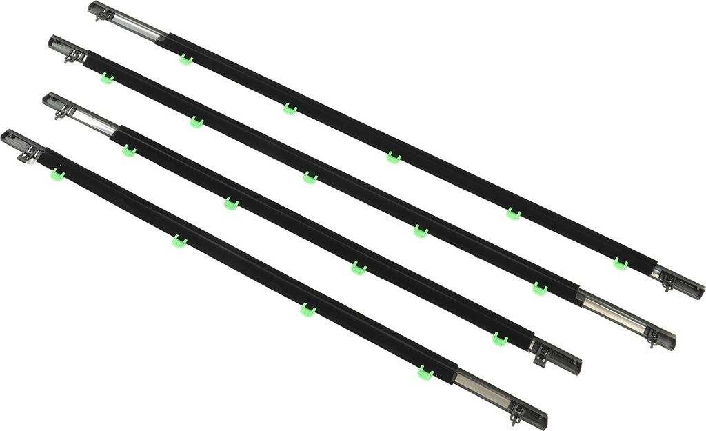 4 Stück Autofenster-Zierleiste 72450 SWA A01 Dichtungsstreifen Dichtungsgürtel für CR-V 2007 bis 2011