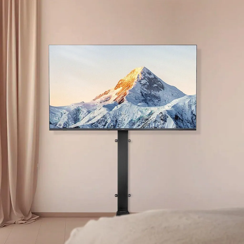 Support TV motorisé plafond 32-55 pouces réglable avec télécommande RF - 8