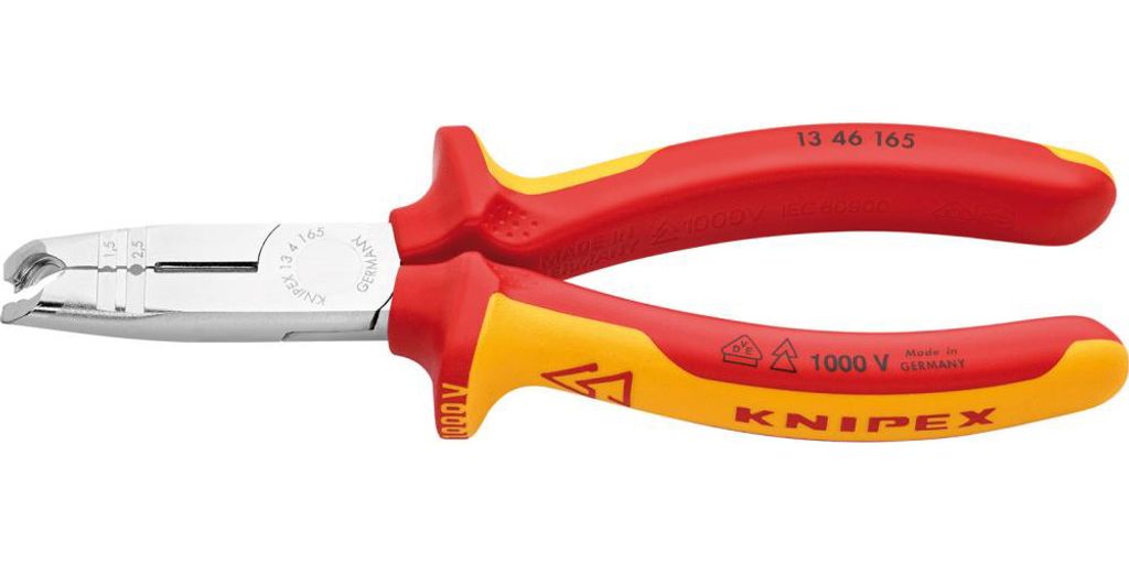 Knipex 13 46 165, Ochranná izolace, 190 g, Červená, Žlutá Obrázek produktu 
