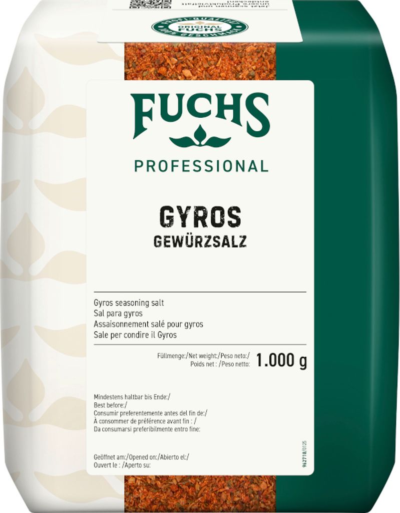 Fuchs Professional Gyros korenie soľ Stredomorské korenie Obrázok produktu 