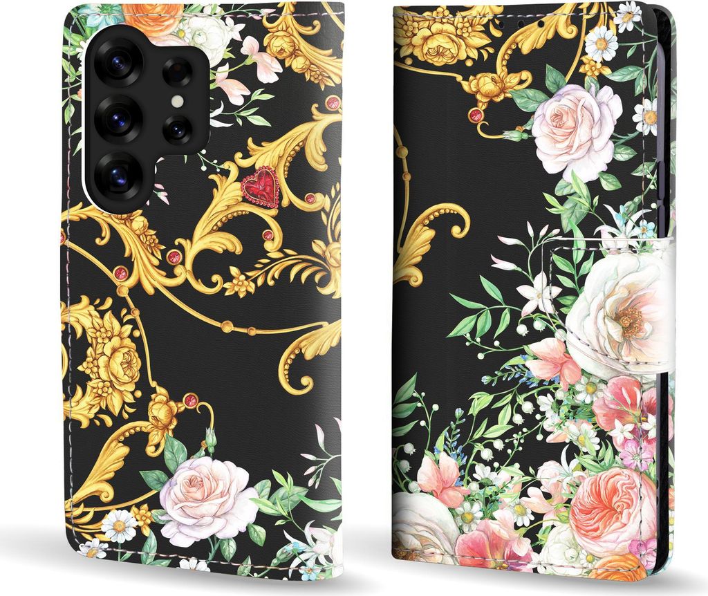 Handy Hülle für Samsung Galaxy S25 Ultra Klapphülle Produktbild 