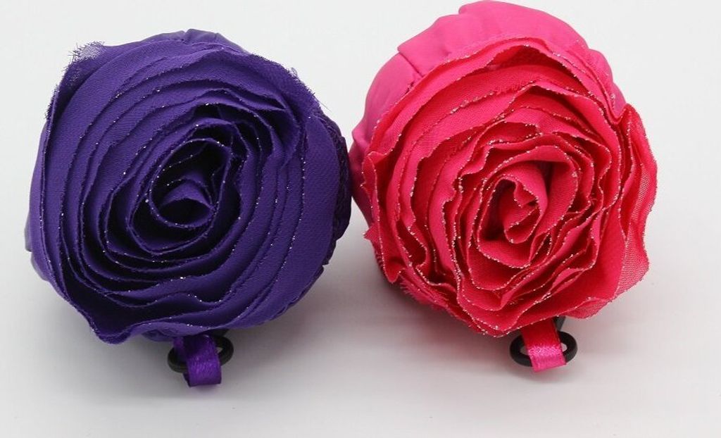 Einkaufstasche im 2er Set als Verwandlungsrose