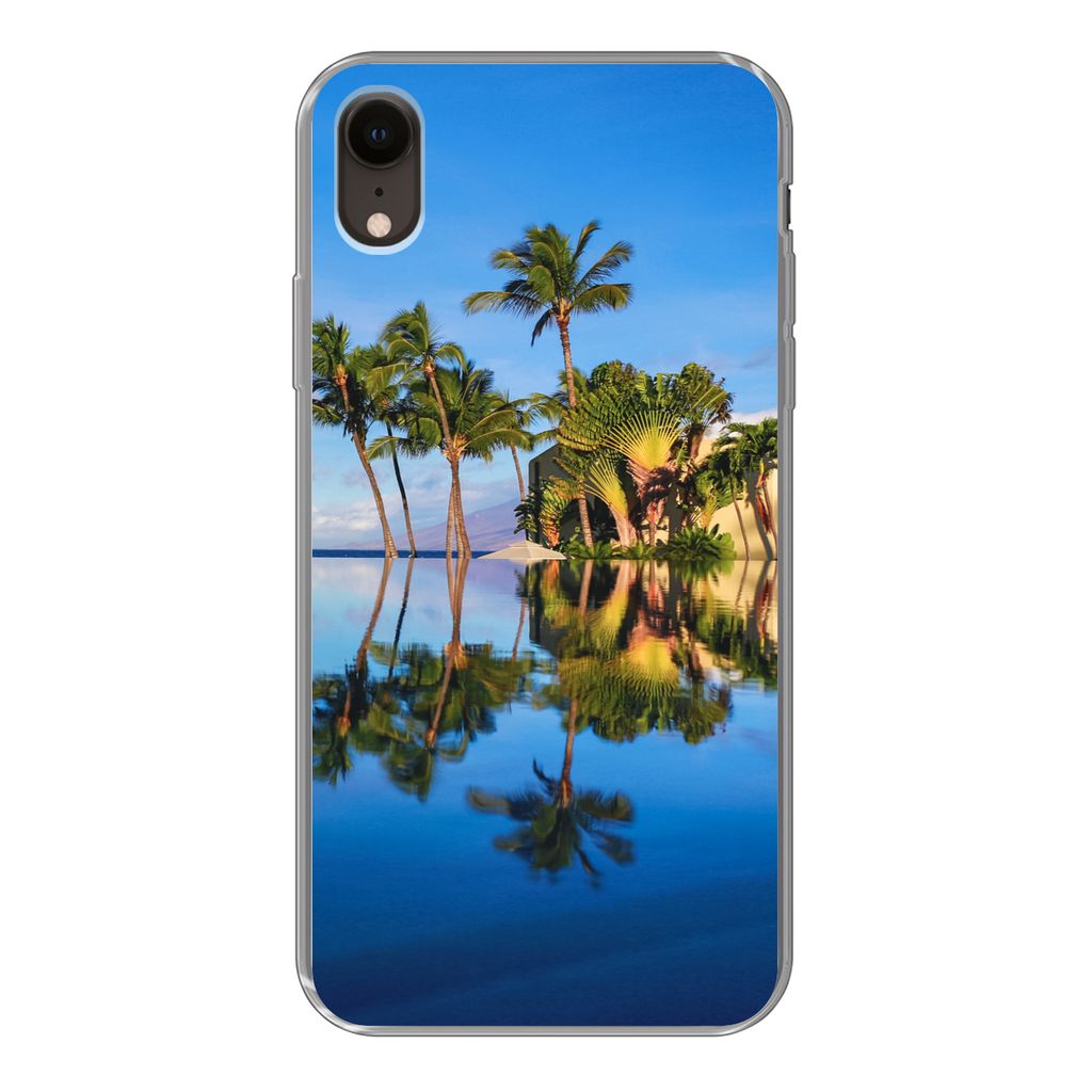 MuchoWow® Handyhülle Schutzhülle Hülle für iPhone XR Am Produktbild 