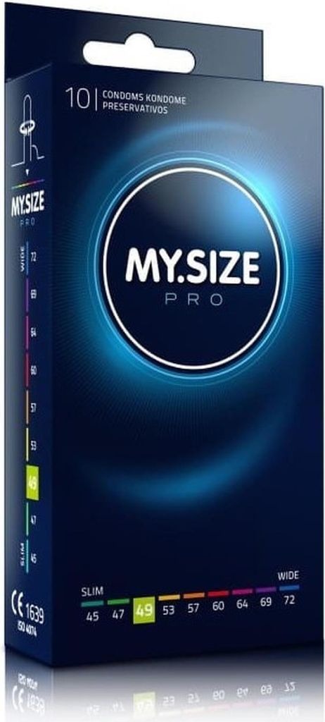 My Size PRO, Prezerwatywy 49mm, 10 sztuk Obrázek produktu 