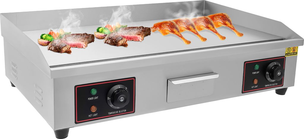 Elektrische Griddle 4400W kommerzielle Arbeitsplatte Küchenkochplatte