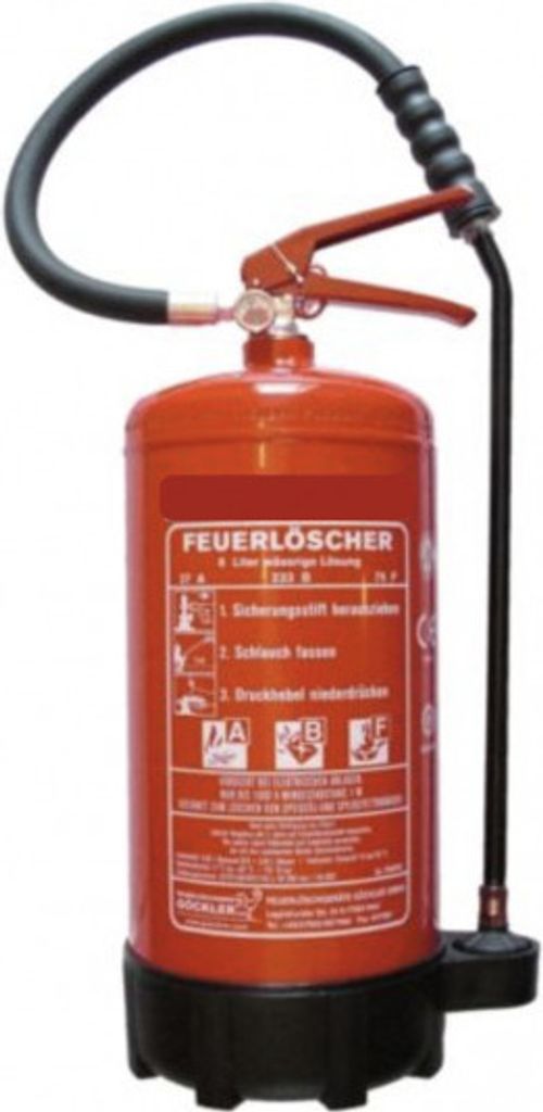 6L Fettbrand Dauerdruck-Feuerlöscher 75F = 10LE Produktbild 