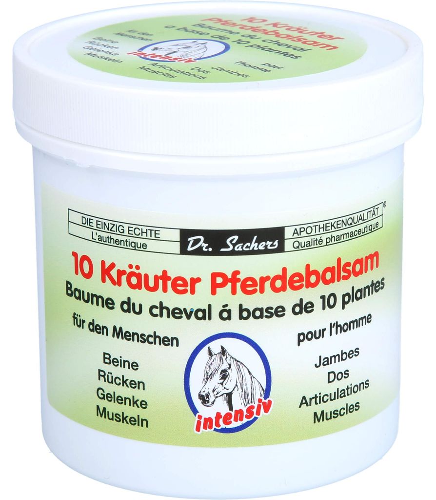 10 Kräuter Pferdebalsam, 250 ml Creme Produktbild 