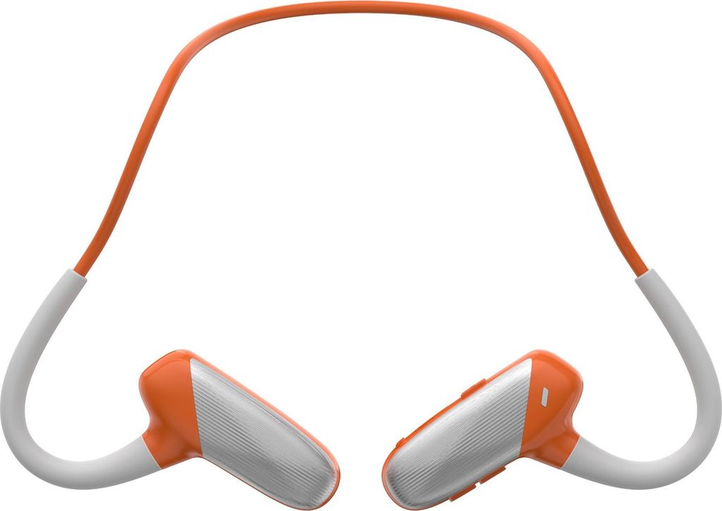 INF On-Ear Sports Bluetooth Headset: HiFi-Sound, IPX4 wasserdicht, guter Partner für Laufen und Fitness Orange