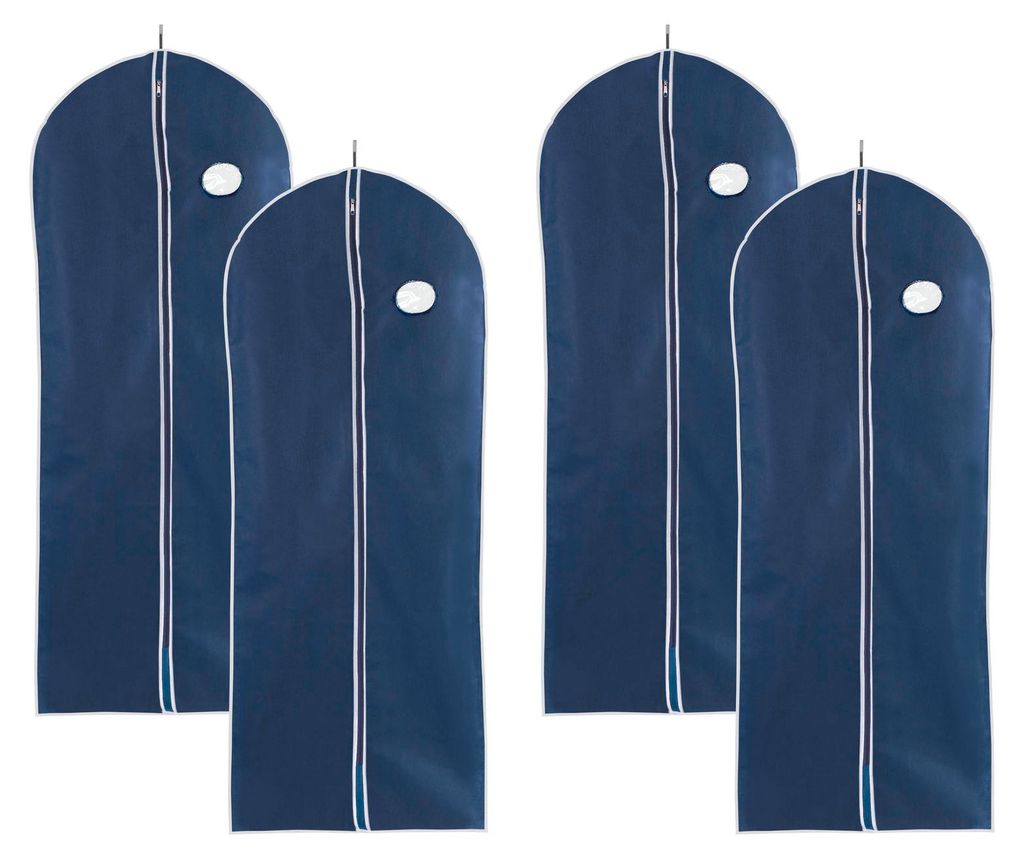 WENKO Kleidersack Air 150 x 60 cm, 4er Set, atmungsaktives Produktbild 