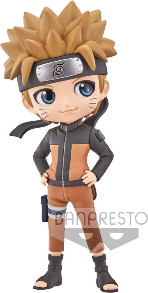 Figurine Articulée Naruto Shippuden Naruto Uzumaki Q Posket 14cm Version B