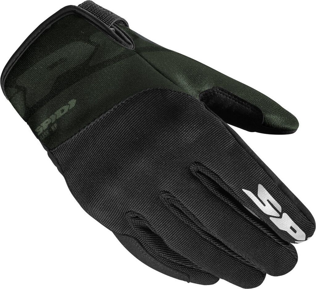 Spidi Flash-KP Tex Motorrad Handschuhe, schwarz/grau, 3XL
