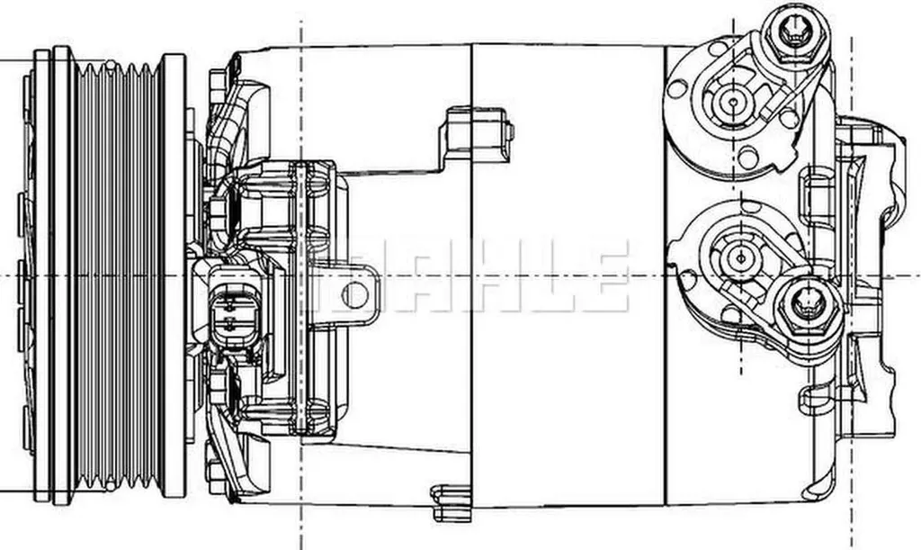 Compresseur de climatisation FORD S-MAX 12V - Idéal remplacement - 10