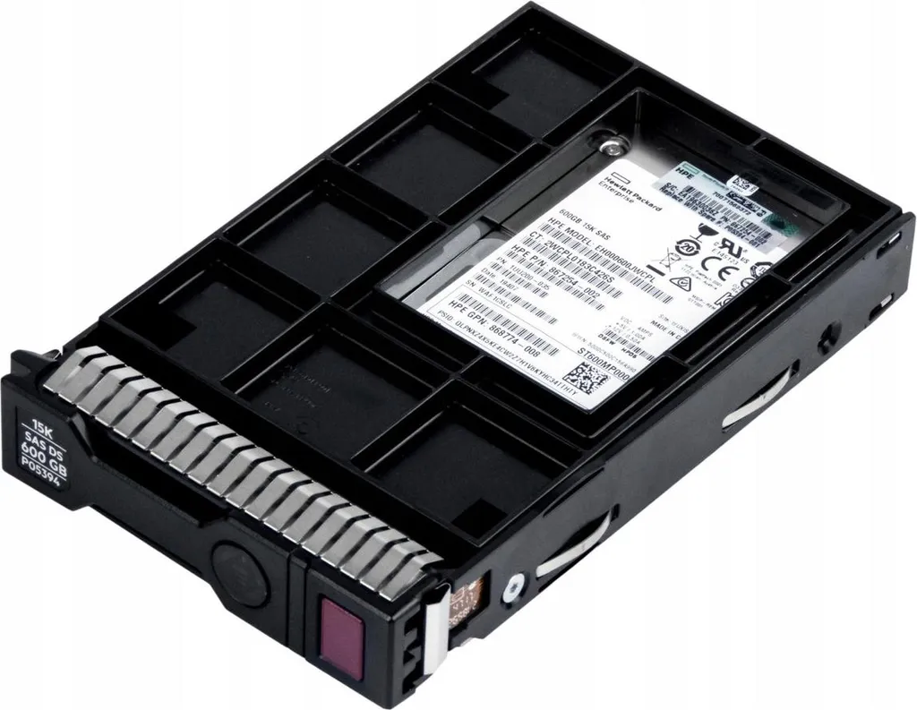 Disque dur SAS 3,5" HP 867254-002 600Go 15K EH000600JWCPL - HDD Serveur