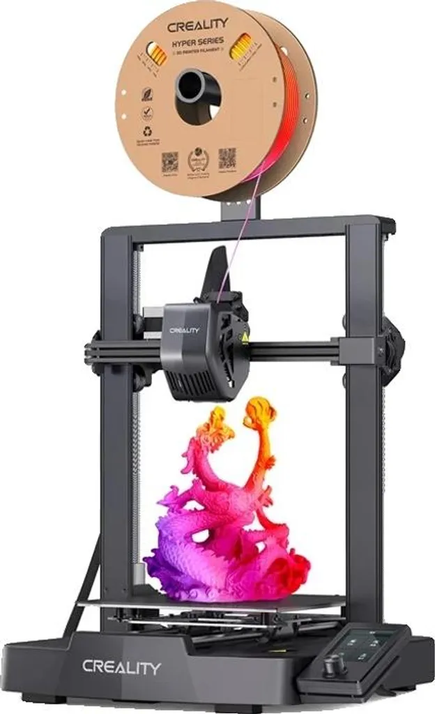 Imprimante 3D Rapide 250mm/s Ender 3 V3 SE Nivellement Auto et Direct Drive