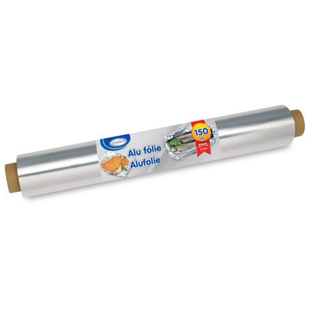 1x Alufolie robuste Qualität 44 cm x 150 m 11 my einzeln Produktbild 