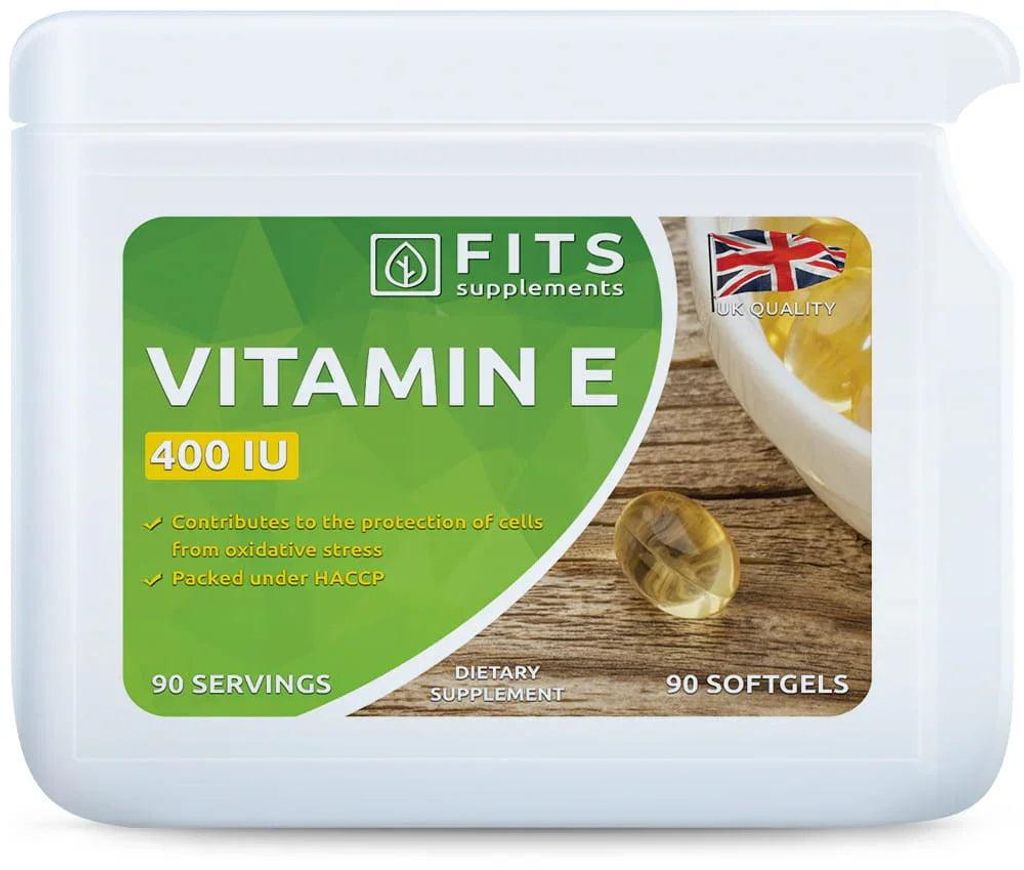 Vitamina E 400 UI, 90 capsule molli Immagine del prodotto 
