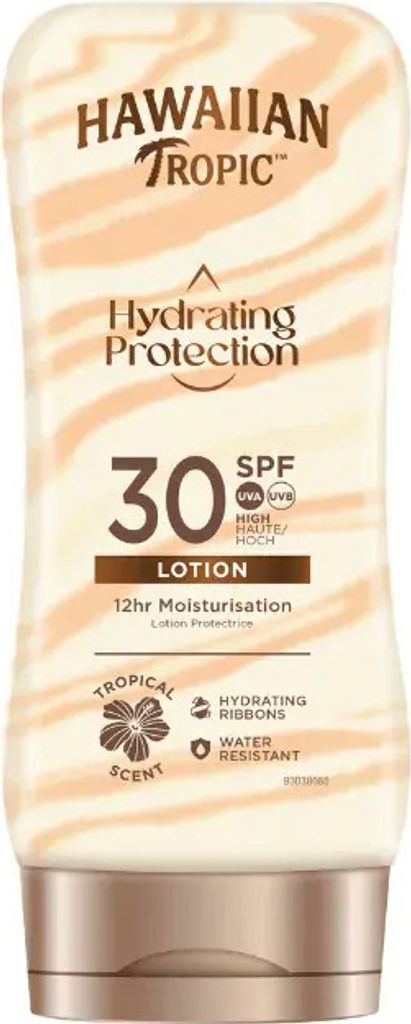 Hawaiian Tropic Sun Milk Silk Hydration SPF 30, 180 ml Immagine del prodotto 