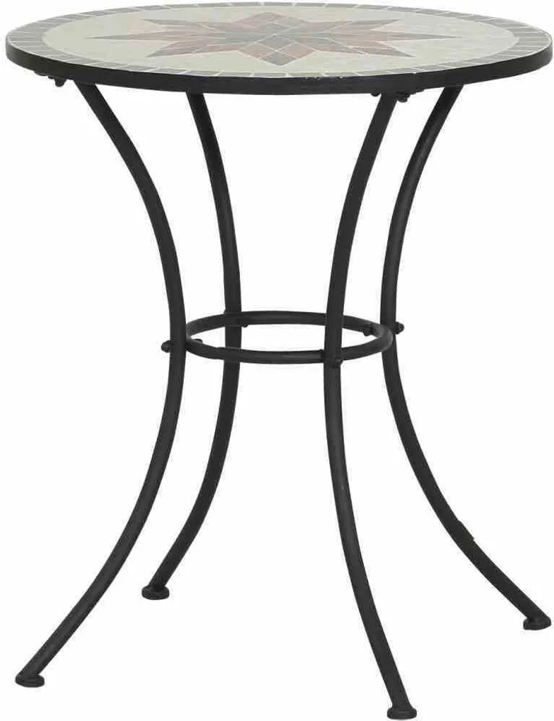 Tavolo da Giardino GARDAMO Stella Ø 60 cm - Atmosfera Campestre