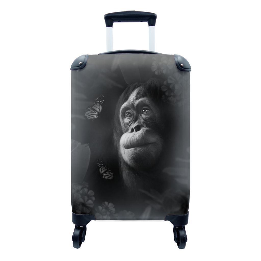 MuchoWow® Koffer Handgepäck Trolley Rollkoffer Kleine Produktbild 