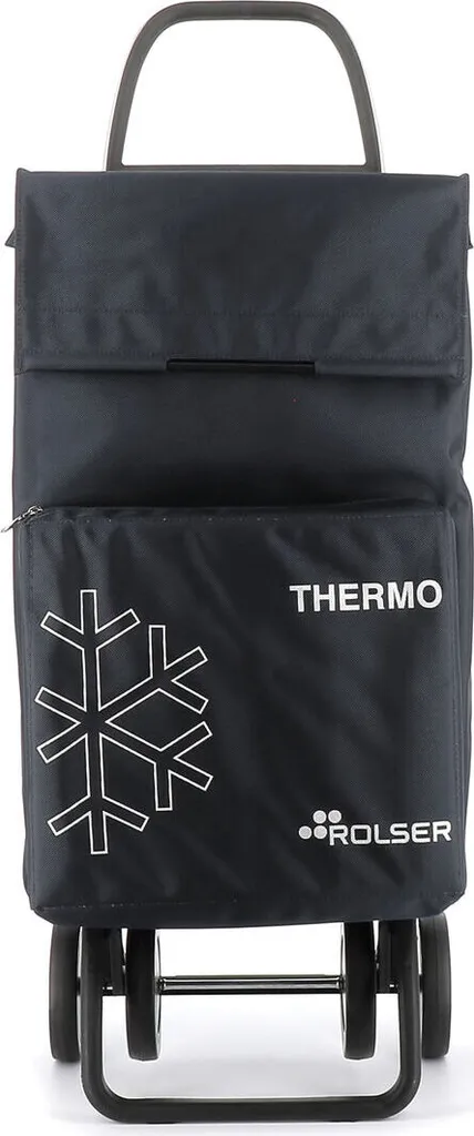 Chariot de courses anti-mal de dos Rolser MF4 Thermo 4 roues 46L Gris