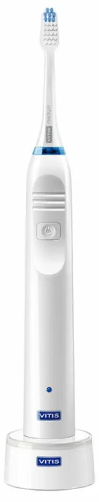 Brosse à dents électrique VITIS Sonic S10 contre la plaque et le tartre