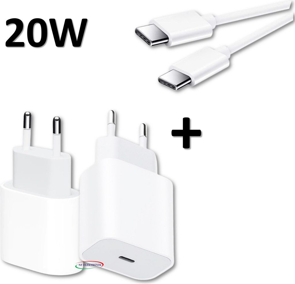 USB C Schnellladegerät 20W Ladegerät Adapter Charger Produktbild 