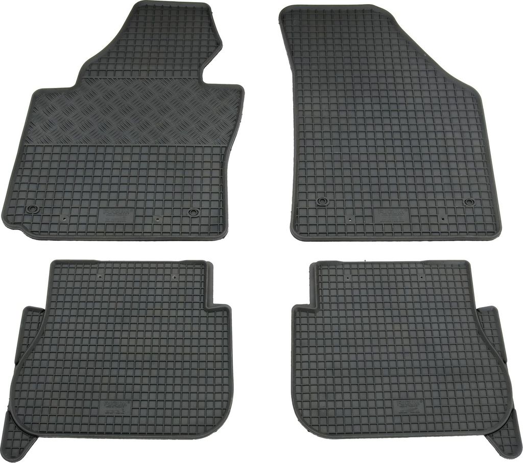 Rigum Gummi Fußmatten Set für VW Touran 1T, Bj. 2003-2015 + Produktbild 