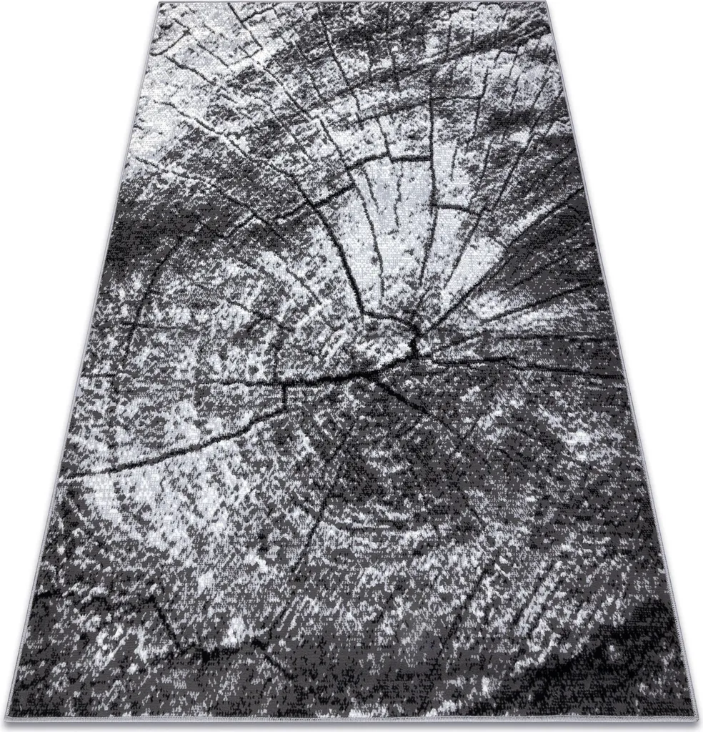 Moquette Morad PIEŃ aspect souche d'arbre grise 200x300 cm BCF