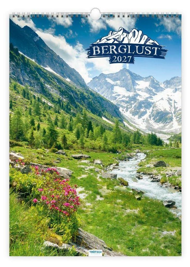 TRÖTSCH - Großbildkalender Berglust 2027