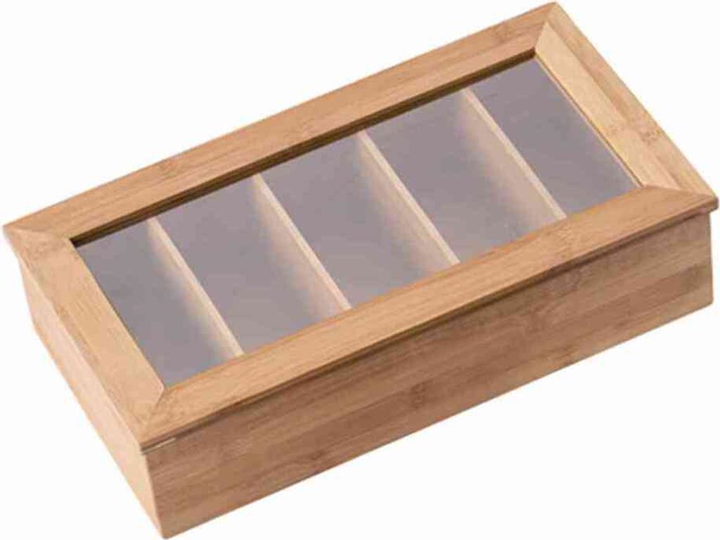 KESPER Tee-Box 36x20x9cm mit Sichtfenster Produktbild 2